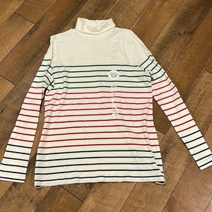 NWT! Striped Turtleneck